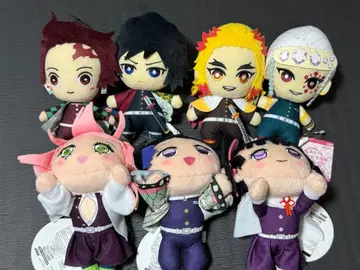 귀멸의 칼날 봉제 인형 토모누이 네소베리 마스코트 키링