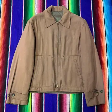 40s 50s 개버딘 재킷 CROWN 스프링 캠락