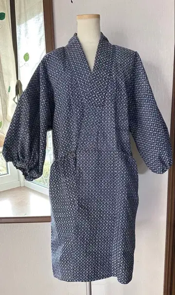 유카타 리메이크 갓본식 앞치마 스타일 겉옷