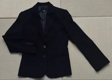 미사용 스탠다드 블랙 테일러드 자켓