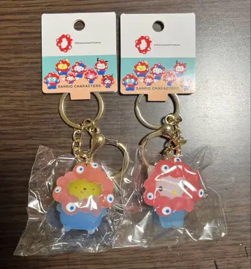 미야쿠미야쿠 산리오  입체 키링 클리어 키티, 폼폼푸딩