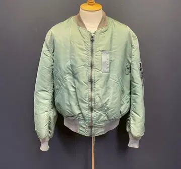 50s 복각 90s USA제 ALPHA MA-1 플라이트 자켓