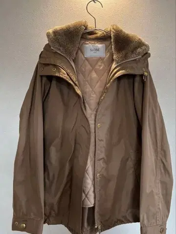 SLOBE IENA 브라운 마운틴 파카