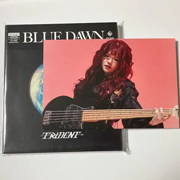 TRiDENT BLUE DAWN 초회 한정판 CD + DVD 엽서 포함