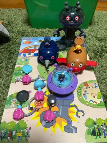 호빵맨 세균맨 탈것 세트 덤 많이 포함