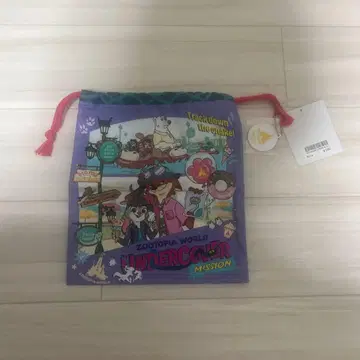 도쿄 디즈니 리조트 한정판 주토피아 주머니 닉 주디