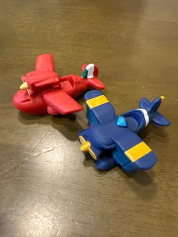 붉은 돼지 비행기 2개 세트 지브리