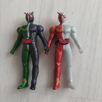 가면라이더 소프트 비닐 더블 W 중고품