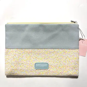 페이러 믹스 컬러 플랫 파우치