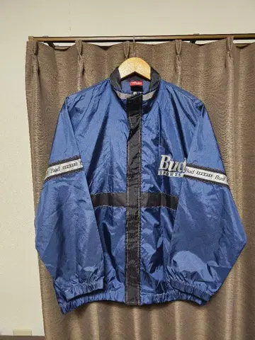 Budweiser 나일론 자켓 구제 의류 90s USA