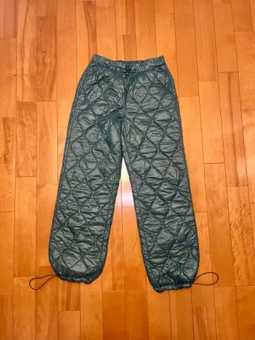 유로 퀼팅 팬츠