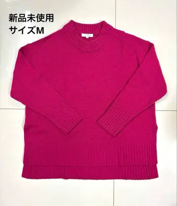 미사용 새상품 PLST 울 릴랙스 니트