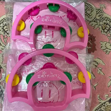 유자 탬버린 핑크 2개