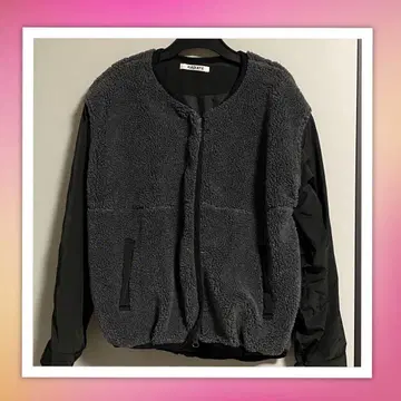 스콧 클럽 RADIATE 이소재 블루종 중고품 그레이