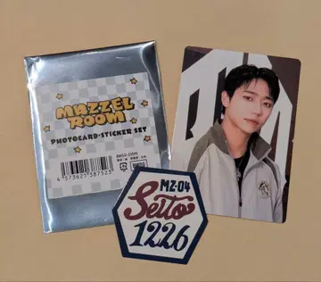Mazzel Room SEITO 포토 카드 스티커 세트