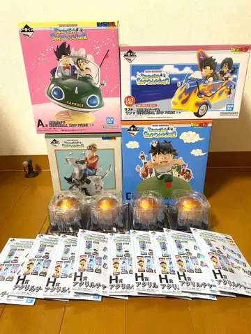 제일복권 드래곤볼 SNAP COLLECTION2 피규어 4개 세트