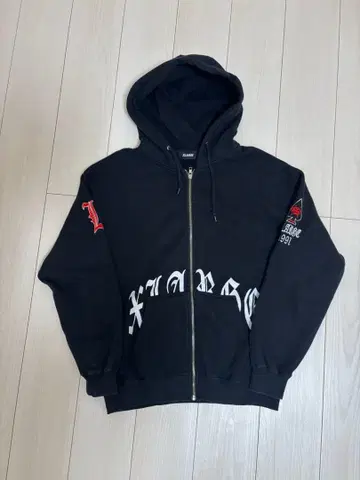 XLARGE 지퍼 후디