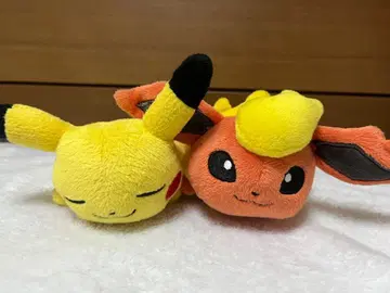포켓몬 흐물흐물 봉제 인형 피카츄 부스터