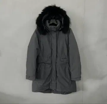 MERRELL 그레이 다운 자켓 코트 퍼 포함 XXL