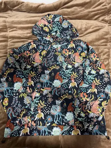 ZARA 다색 꽃무늬 후드티