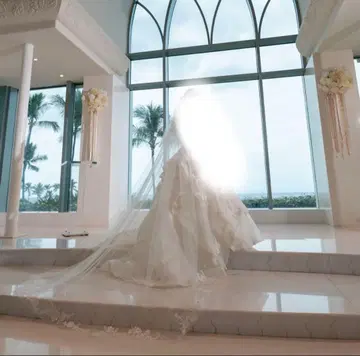 와타베 웨딩 롱 베일 LUANA-3(70/260)