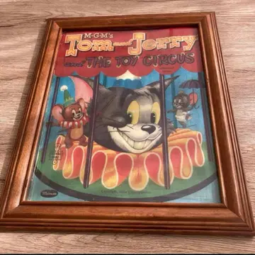 톰과 제리 레트로 포스터 당시 물품