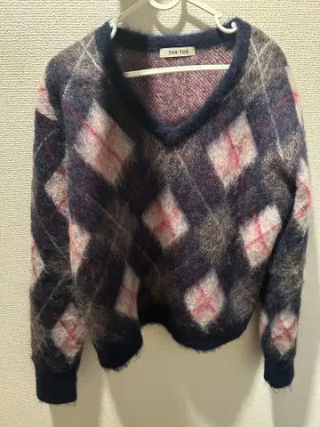 THE TOE Sendlinger Argyle Knit