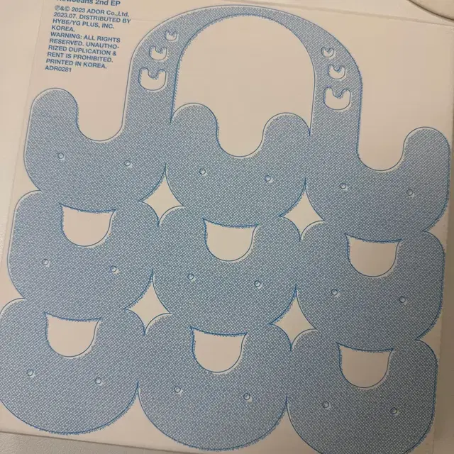 뉴진스 겟업 앨범 가방 하니 버전