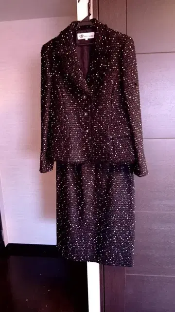 타케오 니시다 셋업 스팽글 장식 한겨울용