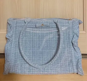 팔레트 릴리 트위드 이타백 A4 라이트 블루