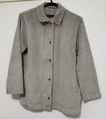 MUJI 입는 담요 (그레이) 상하의 세트