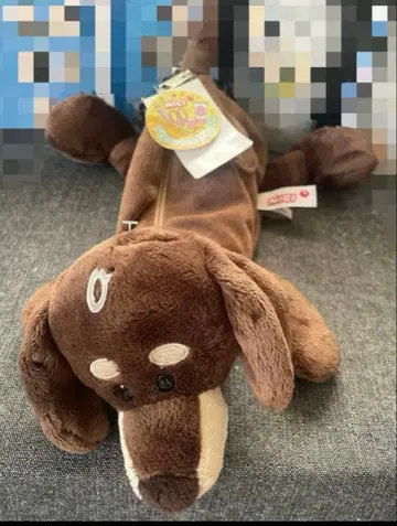 NICI 닥스훈트 피규어 파우치 봉제 인형 익명 배송