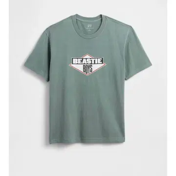 BEASTIE BOYS 비스티 보이즈 티셔츠 그린 hiphop