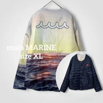 1657 muta 무타 리버서블 패딩 자켓 XL 빅 사이즈