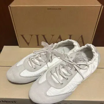 VIVAYA Yancy 화이트 그레이 스니커즈 스니커즈리나 27.5