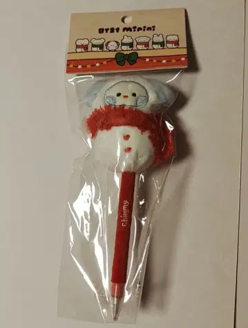 BT21 CHIMMY 젤펜 마스코트 크리스마스 눈사람 BTS