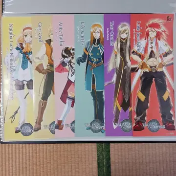 PS2 테일즈 오브 더 어비스 판촉 포스터 세트