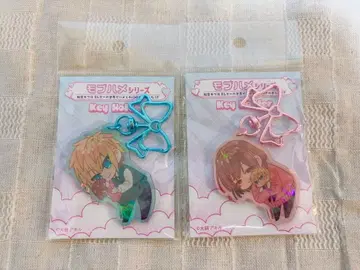 BL 미개봉 [ 전생 모브는~ ] 홀로그램 키링 테오 모브 세트