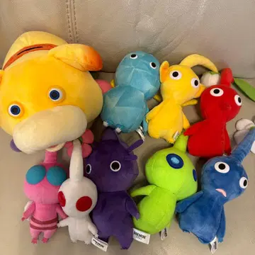 피크민 봉제 인형 세트 9체