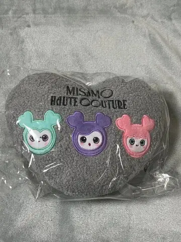 twice MISAMO 아푸그레 하트형 쿠션