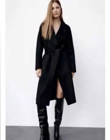 ZARA 자라 코트 블랙 XS