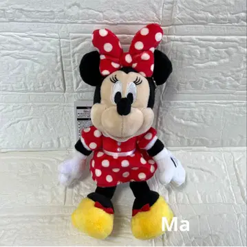 디즈니 미니 인형 배지 키링 노멀 도트 스쿨백