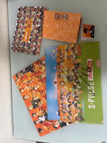 에스펄스 우메다 토우고 사인 포함 클리어 파일 등