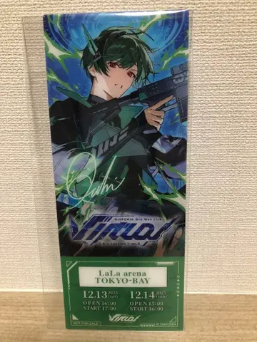 시쿠포니 라이브 입장 특전 도쿄 공연 (12/14) 스치군