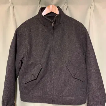 GU 코지 멜톤 스탠드 집업 자켓 2025 가을/겨울 모델