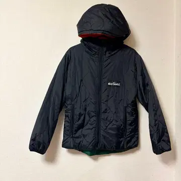 WILD THINGS 클레이지 패턴 리버서블 퀼팅 후드티