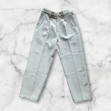 flower 프릴 포켓 슬랙스