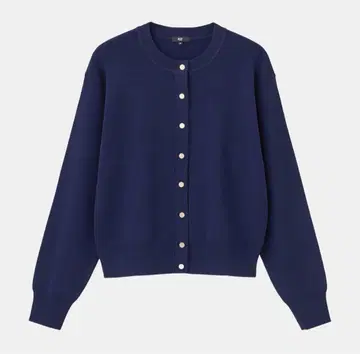 컨디션 최상 [ PLST ] UV컷 레이온 블렌드 메탈 버튼 가디건