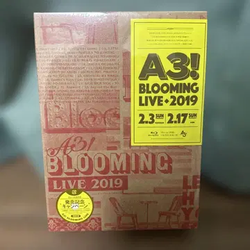 미개봉 새상품 A3! BLOOMING LIVE 2019 Blu-ray