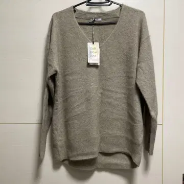 BAYFLOW 라쿤 MIX V넥 스웨터